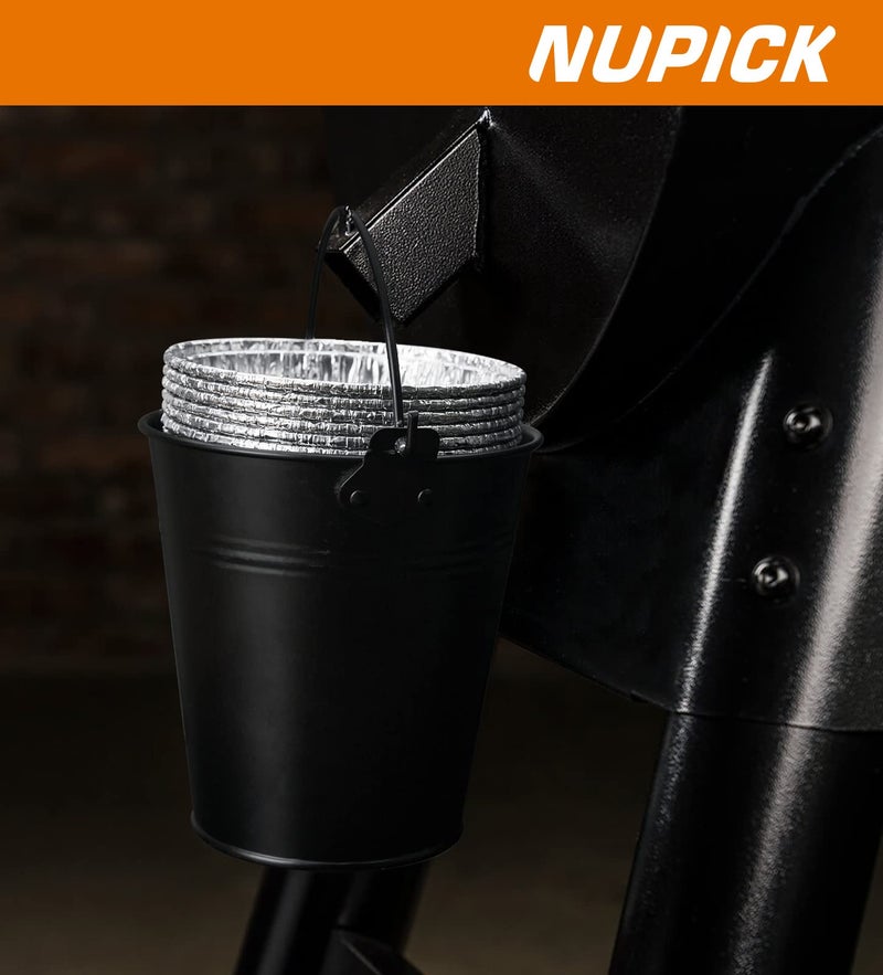 NUPICK 20-Pack Grease Bucket Liner & 1-Pack Grease Bucket HDW152 for Traeger, Grease Bucket for Traeger Pro Series 575/780, 22/34 Series, Ironwood 650/885 Grills, Black - Image 5